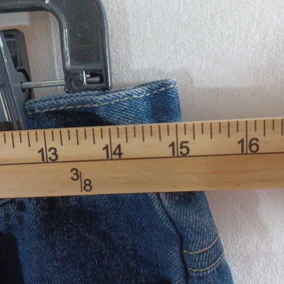 Cottage Street Jeans Womens Size 8 Classic Relaxed Blue Denim Pant Straight Leg - Picture 3 of 9